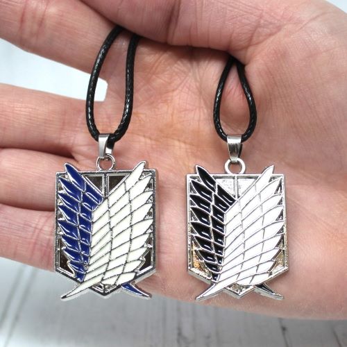 Anime Cosplay Attack on Titan Wings of Liberty Corded Necklace